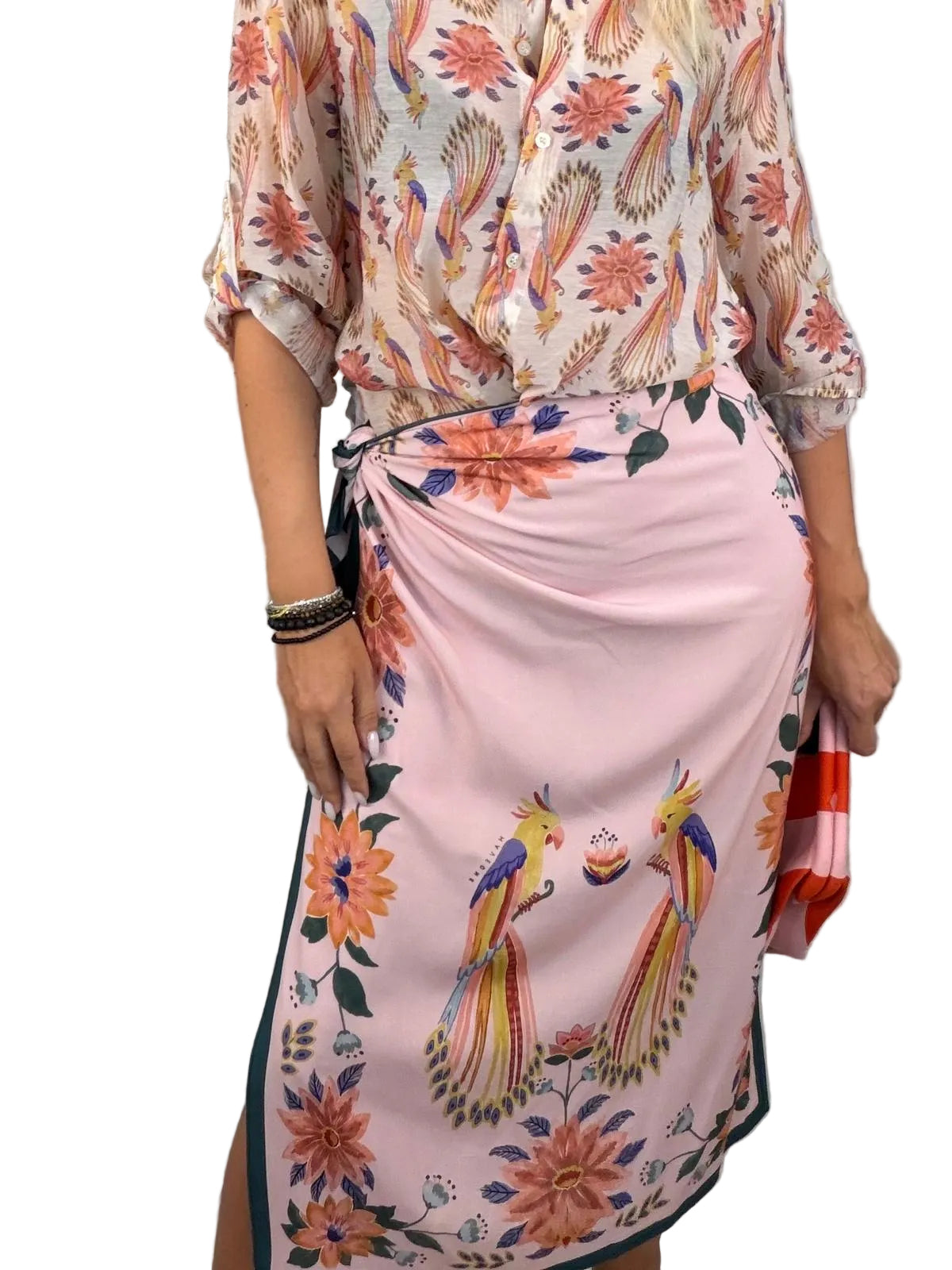 Gonna Pareo Lunga Haveone – Rosa
