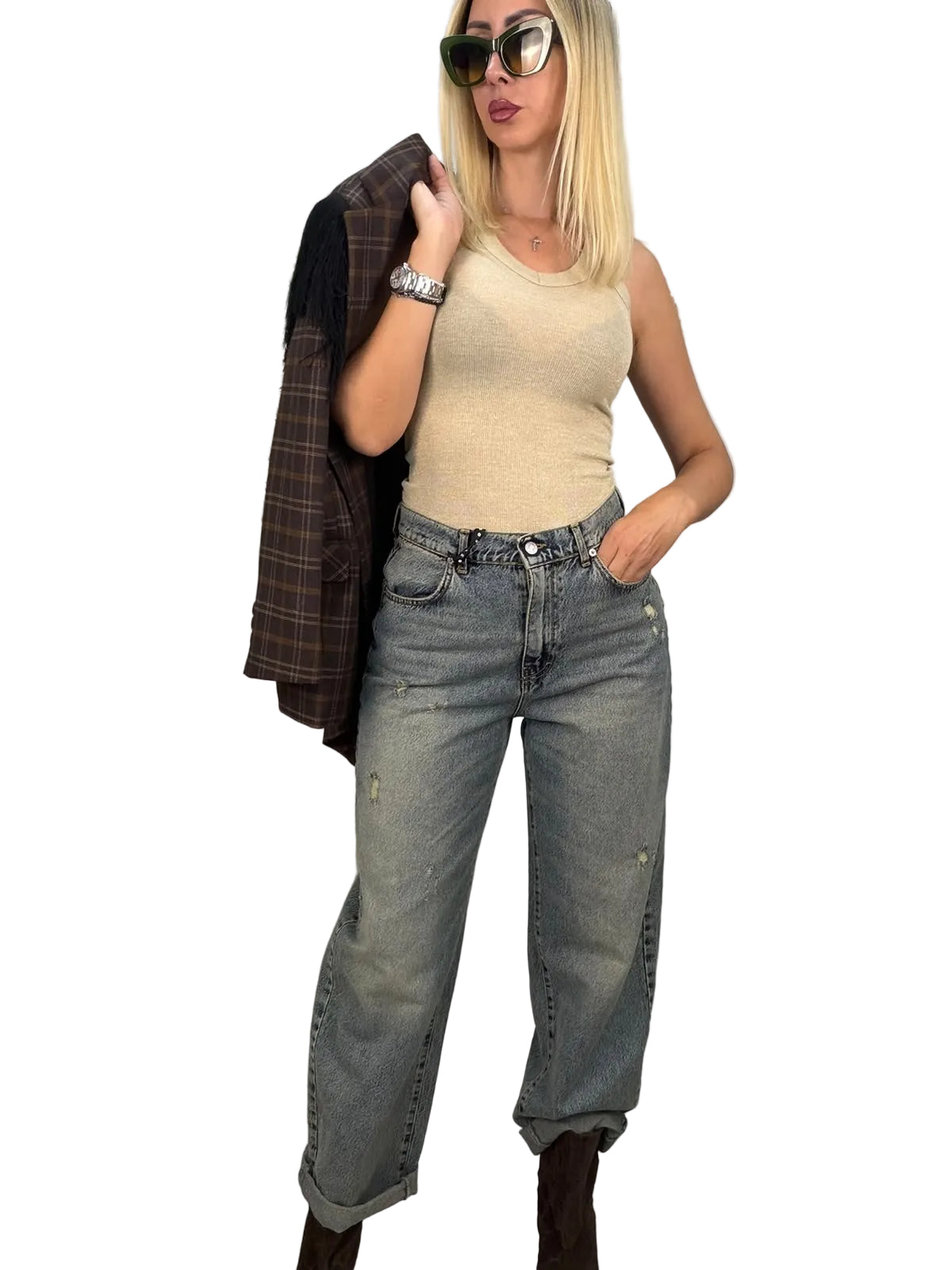 Jeans Stella con rotture HaveOne