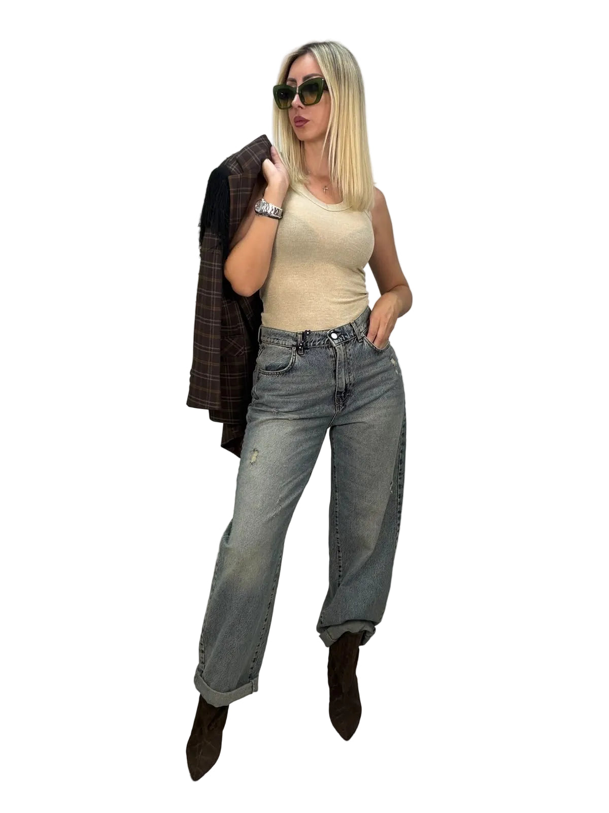 Jeans Stella con rotture HaveOne