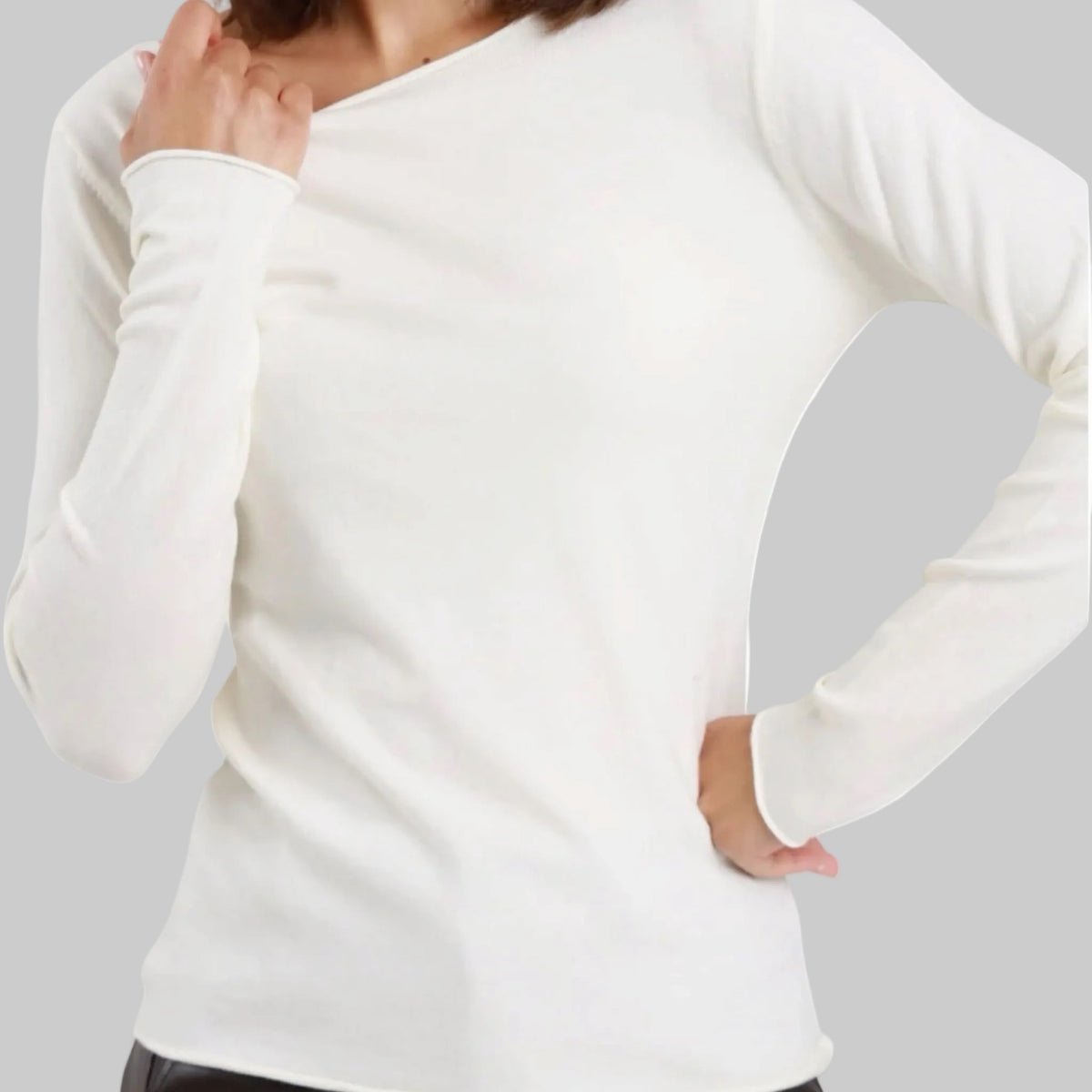 Maglia Basica Slim Scollo Barchetta – Susy Mix