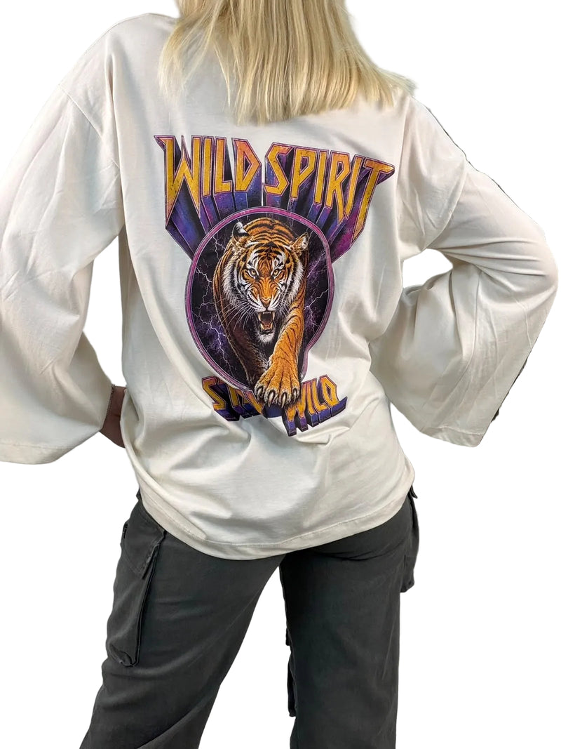 Maglia Over Maniche Ampie WILD SPIRIT – VICOLO