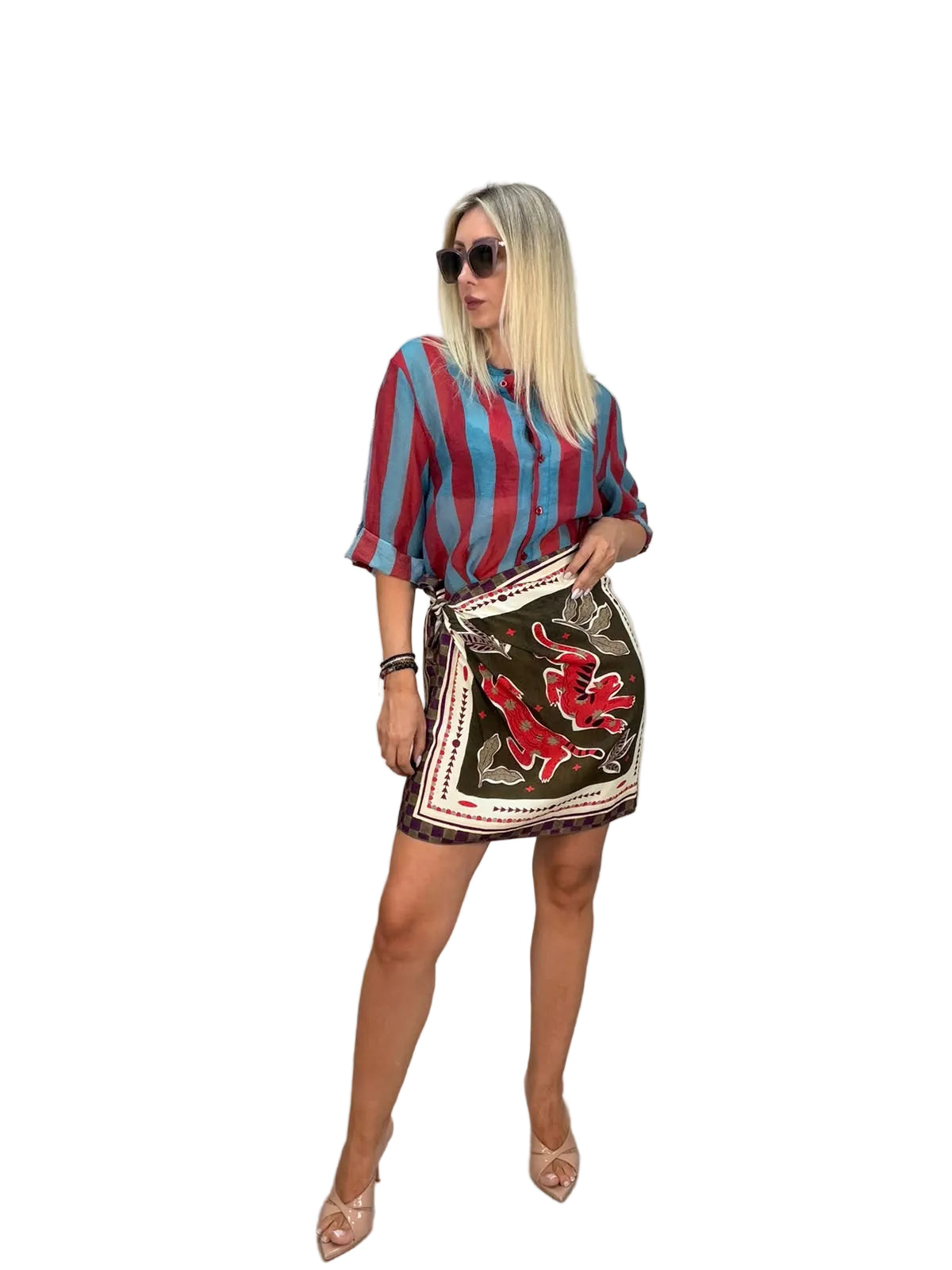 Pareo mini fantasia Jungle verde - HaveOne
