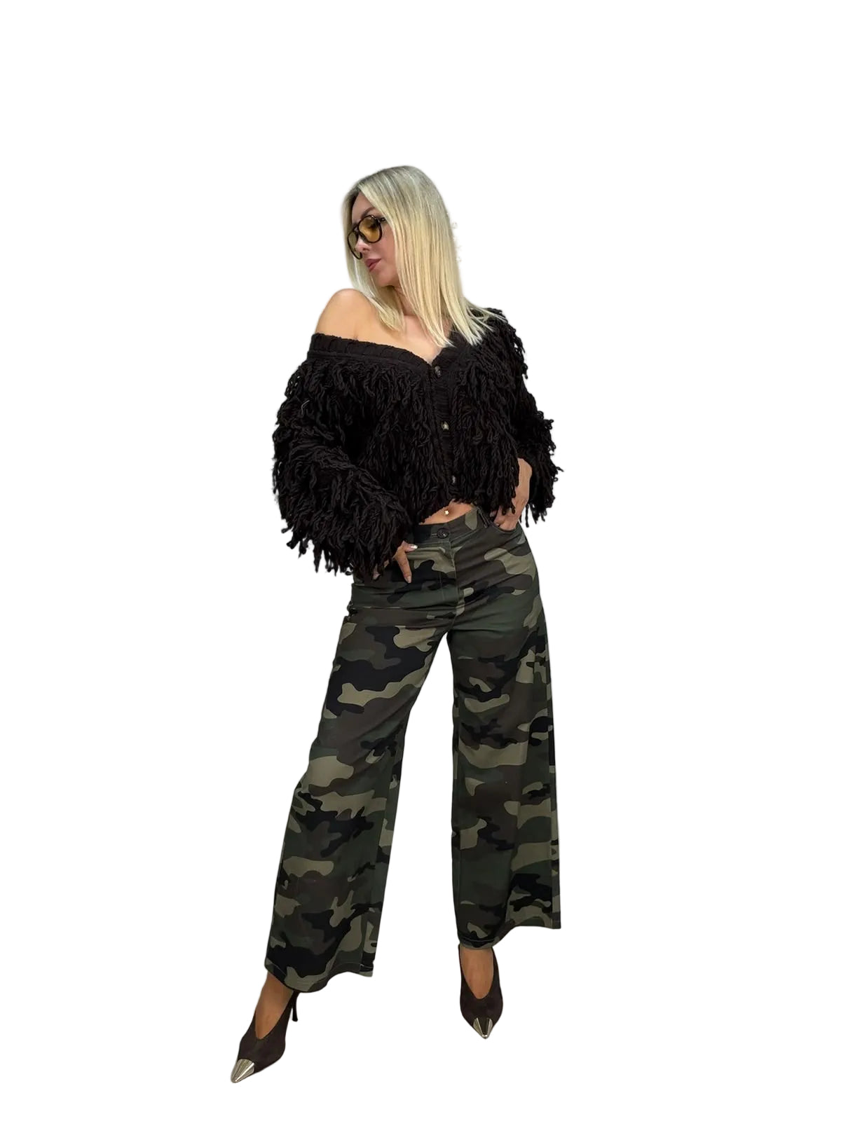 Vicolo Pantalone Camouflage
