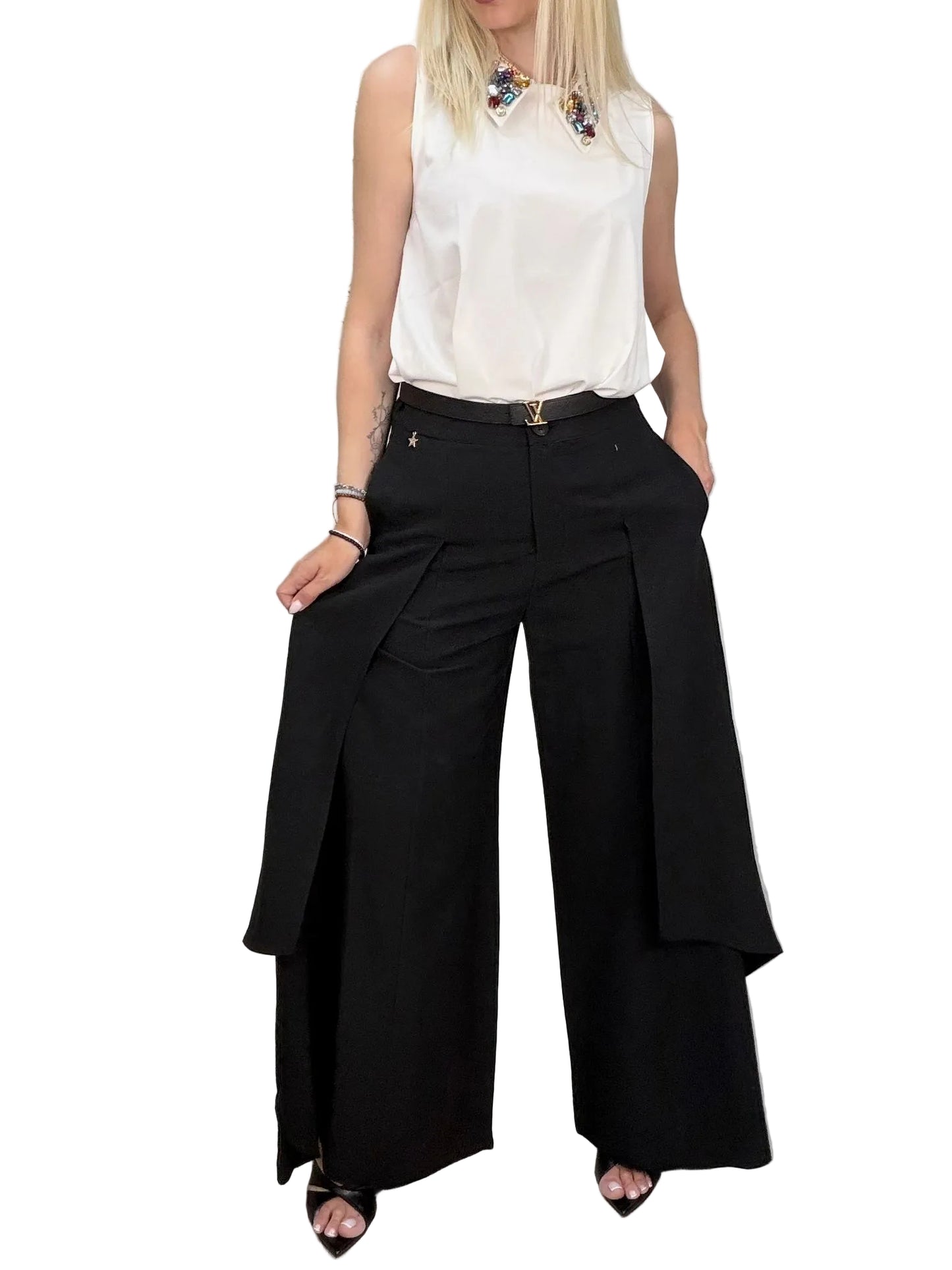 Pantalone Souvenir – Modello Wide Leg
