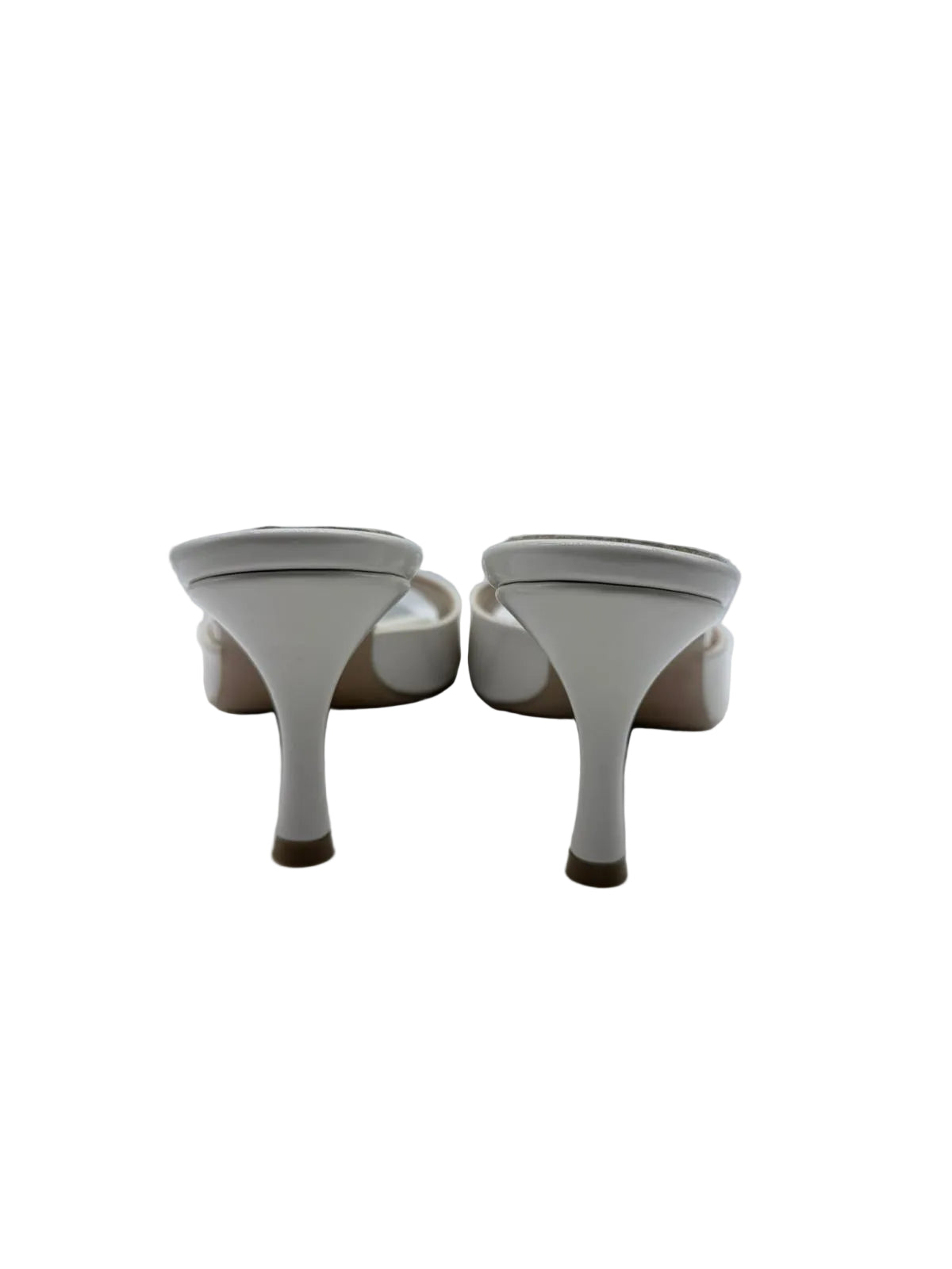 Sabot Divine Follie Ivory con Punta Argento