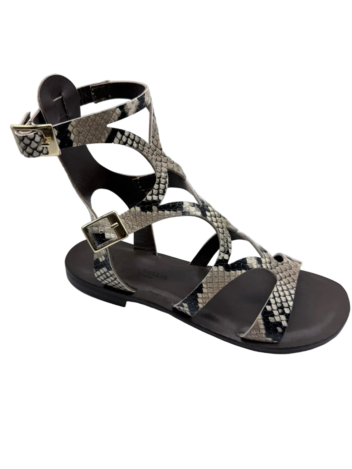 Sandali Divine Follie - Pitone Nocciola