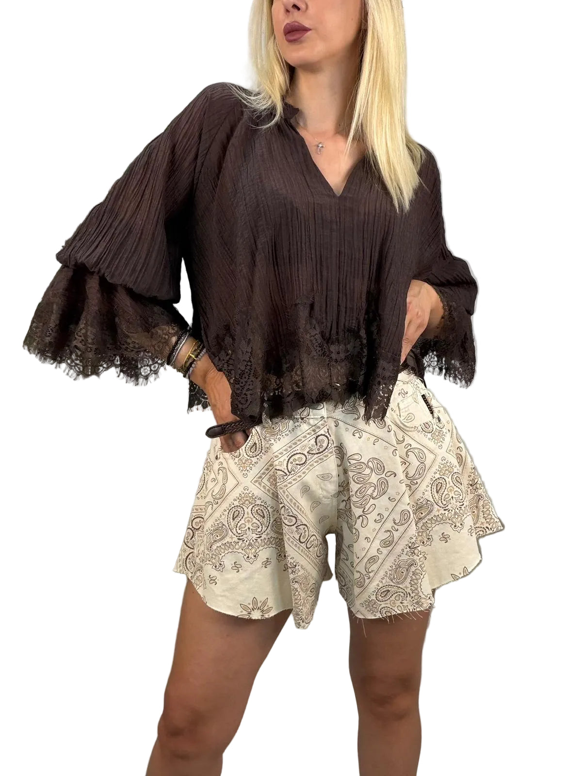 Shorts farfalla bandana - Haveone