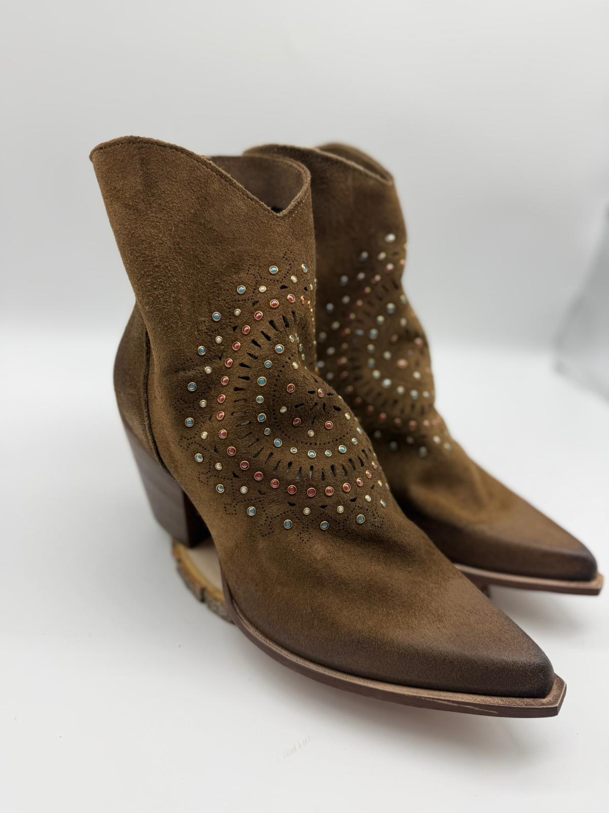 Texano Divine Follie - Suede e Borchie
