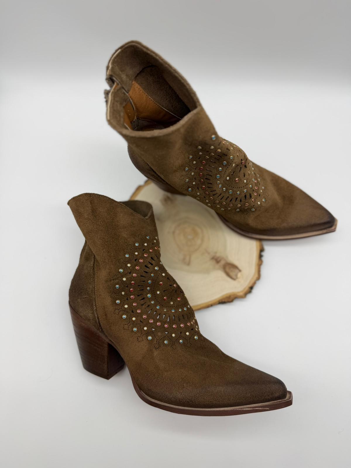 Texano Divine Follie - Suede e Borchie